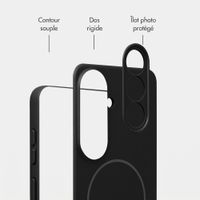 Accezz Coque Grip avec MagSafe Samsung Galaxy S26 - Noir