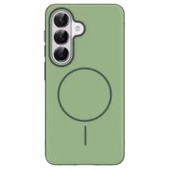 imoshion Coque arrière Color avec Thin MagSafe Ring Samsung Galaxy S26 - Vert foncé