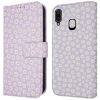 imoshion Étui de télephone portefeuille Design Samsung Galaxy A20e - White Daisy