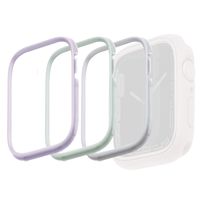 Uniq Pack de 3 lunettes - Pack de lunettes Moduo Apple Watch - 40 / 41 mm - Sage & Lilac & White