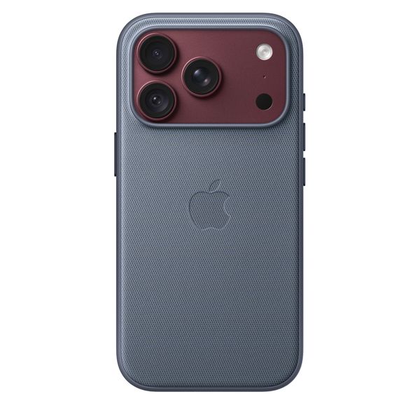 Apple Coque TechWoven avec MagSafe Apple iPhone 18 Pro - Chambray Blue