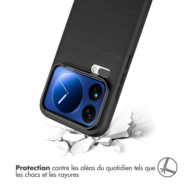 imoshion Coque Brushed Xiaomi 17 Pro Max - Noir