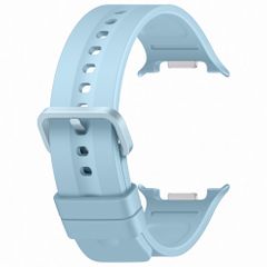 Samsung Bracelet Sport original Samsung Galaxy Watch 9 (40/44mm) / Watch 8 (40/44mm) / Classic (46mm) - Taille M/L - Bleu