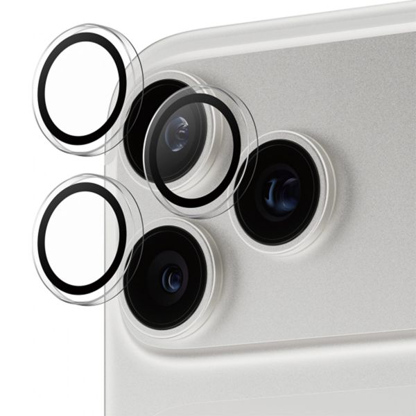 PanzerGlass Protection Caméra Hoops Optic Rings Apple iPhone 17 Pro / 17 Pro Max - Transparent