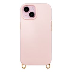 Selencia Coque arrière Rivièra avec MagSafe avec crochets amovibles Apple iPhone 14 / 13 - Sorbet Pink