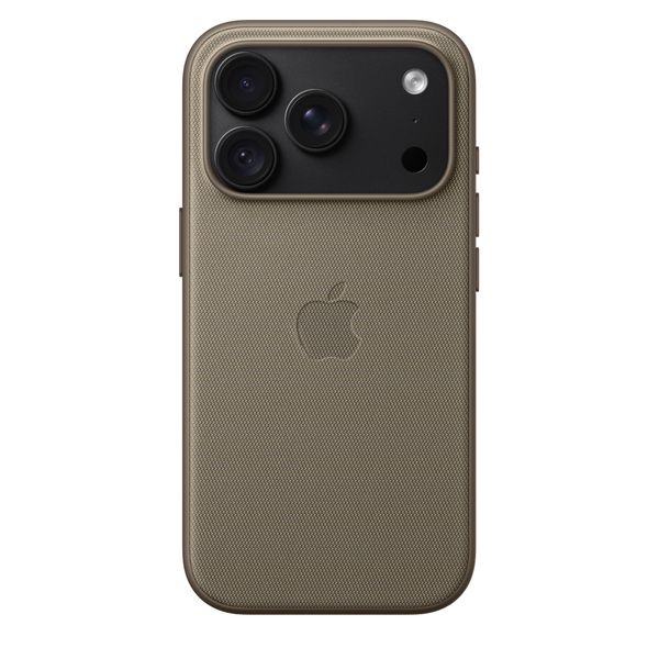 Apple Coque TechWoven avec MagSafe Apple iPhone 18 Pro - Taupe