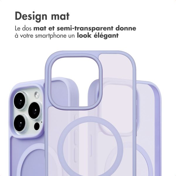 imoshion Coque Color Guard avec MagSafe Apple iPhone 16 Pro - Lilas