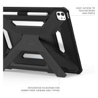 UAG Coque arrière Scout Plus avec support Scout Apple iPad Pro 13 (2025) M5 / (2024) M4 - Black
