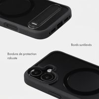 Accezz Coque arrière Hold avec MagSafe Apple iPhone 17 - Black