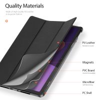 Dux Ducis Coque tablette Domo Xiaomi Redmi Pad 2 - Noir