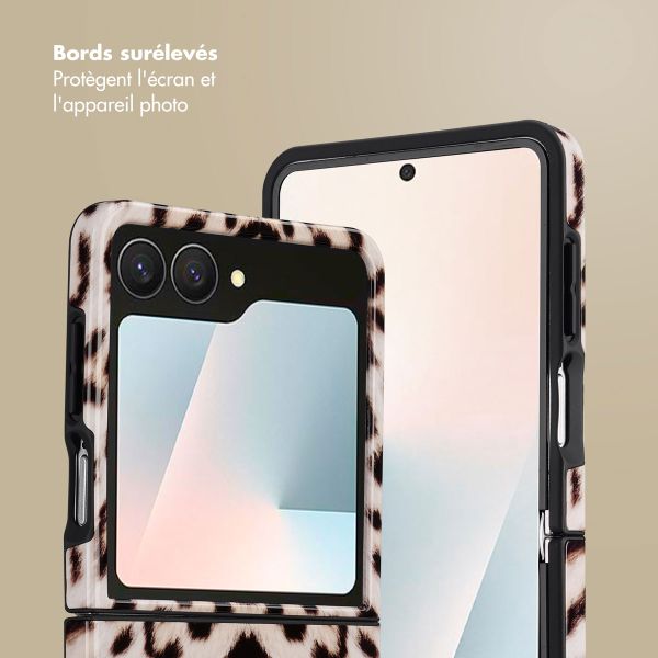 Selencia Coque arrière Vivid Samsung Galaxy Z Flip 7 - Wild Leo