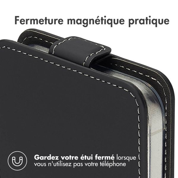 Accezz Étui à rabat Apple iPhone 17e / 16e - Noir