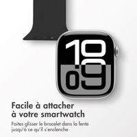 imoshion Bracelet infirmier en silicone Apple Watch | 38/40/41/42 mm - Noir