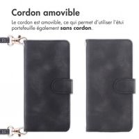 imoshion Etui de télephone portefeuille avec cordon Xiaomi Redmi Note 17 Pro Max - Noir