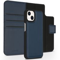 Accezz Premium Leather 2 in 1 Wallet Bookcase Apple iPhone 13 Mini - Bleu foncé