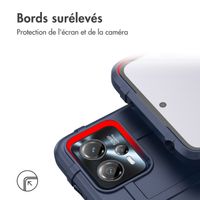 imoshion Coque Rugged Shield Motorola Moto G13 / G23 - Bleu foncé