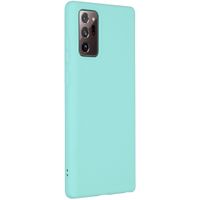 imoshion Coque Couleur Samsung Galaxy Note 20 - Vert menthe