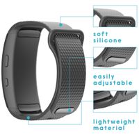 imoshion Bracelet sport en silicone Samsung Gear Fit 2 / 2 Pro - Gris