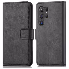 imoshion Étui de télephone portefeuille de luxe Samsung Galaxy S24 Ultra - Noir