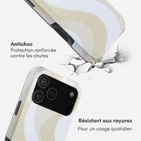 Selencia Coque arrière Vivid Apple iPhone 18 Pro Max - Desert Waves Beige