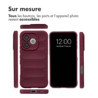imoshion EasyGrip Backcover Honor 600 Lite - Aubergine