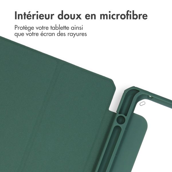 imoshion Coque tablette rigide Trifold Samsung Galaxy Tab S6 Lite (2020/2022/2024)  - Vert