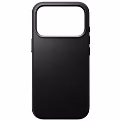 Nomad Coque arrière Traditional Leather avec MagSafe Apple iPhone 18 Pro / 17 Pro - Black