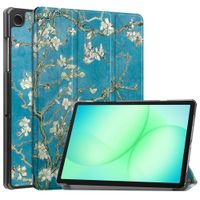 imoshion Coque tablette Design Trifold Samsung Galaxy Tab A11 Plus - Green Plant