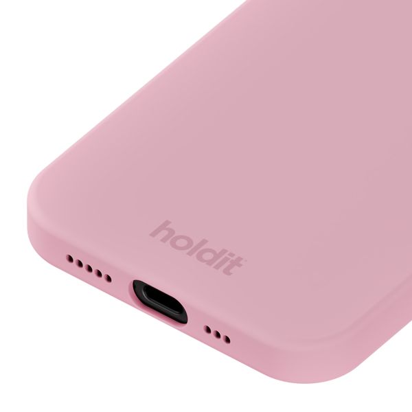 Holdit Coque Silicone Apple iPhone 17e / 16e - Rose
