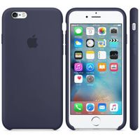 Apple Coque en silicone Apple iPhone 6 / 6s - Midnight Blue
