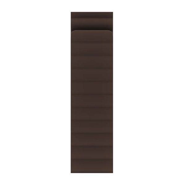 Holdit Bracelet en silicone magnétique Apple Watch | 44/45/46/49 mm - Chocolate / Black