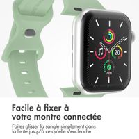 imoshion Bracelet en silicone⁺ Apple Watch | 38/40/41/42 mm - Taille S/M - Pistachio