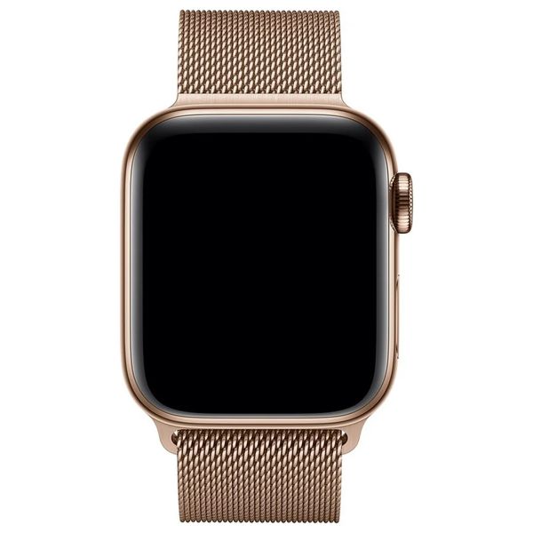 Apple Bracelet à boucle Milanais Apple Watch Series 1 t/m 9 / SE (38/40/41 mm) | Series 10 / 11 (42 mm) - Doré
