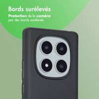imoshion Coque Couleur Xiaomi Redmi Note 14 Pro (4G) - Noir