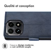 imoshion Étui de télephone portefeuille de luxe Xiaomi 15T - Bleu foncé