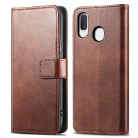 imoshion Étui de télephone portefeuille de luxe Samsung Galaxy A20e - Marron foncé
