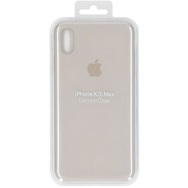 Apple Coque en silicone Apple iPhone Xs Max - Stone