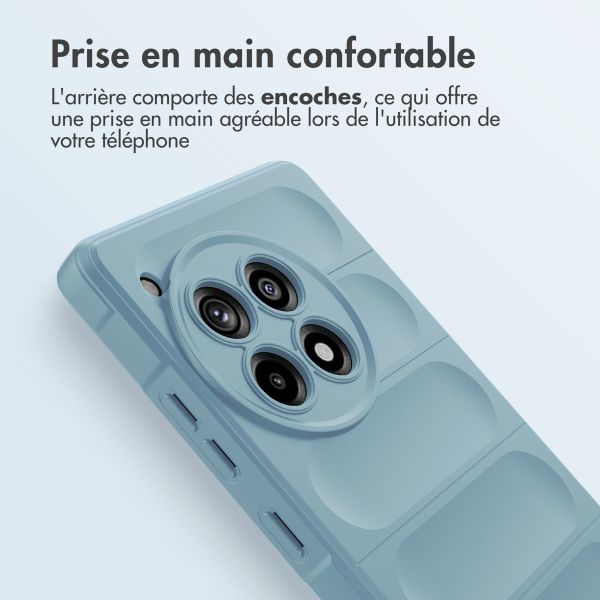 imoshion EasyGrip Backcover OnePlus 12R - Bleu clair