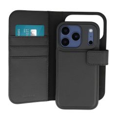 imoshion Étui portefeuille luxe 2-en-1 amovible Apple iPhone 17 Pro - Noir