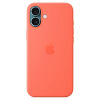 Apple Coque en silicone MagSafe Apple iPhone 16 Plus - Tangerine Orange