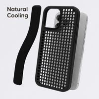 Callbuddy Coque avec strap Apple iPhone 16 Pro Max - Epic Black