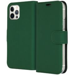 Accezz Étui de télephone Wallet Apple iPhone 12 (Pro) - Vert