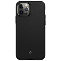 Spigen Coque arrière MagSafe Armor Apple iPhone 12 (Pro) - Noir