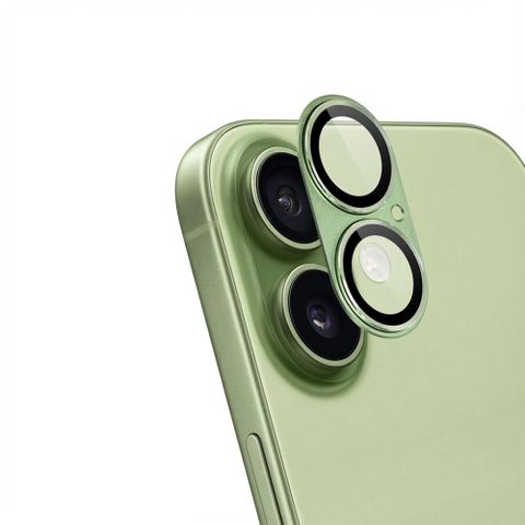 imoshion Protection caméra en verre lot de 2 Apple iPhone 17 - Sage Green