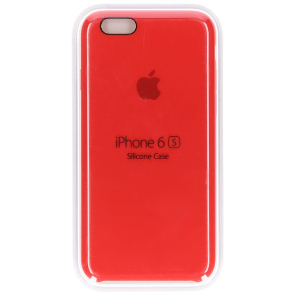 Apple Coque en silicone Apple iPhone 6 / 6s - Red