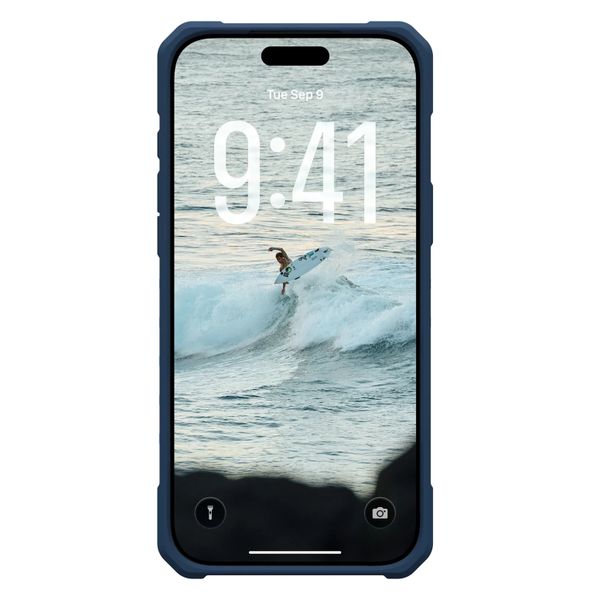 UAG Coque Pathfinder Clear MagSafe avec Lanyard Apple iPhone 17 Pro - Clear / Blue Lanyard