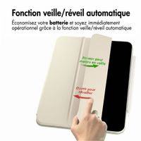 imoshion Magnetic etui de téléphone portefeuille Apple iPad Pro 11 (2025) M5 / (2024) M4 - Beige
