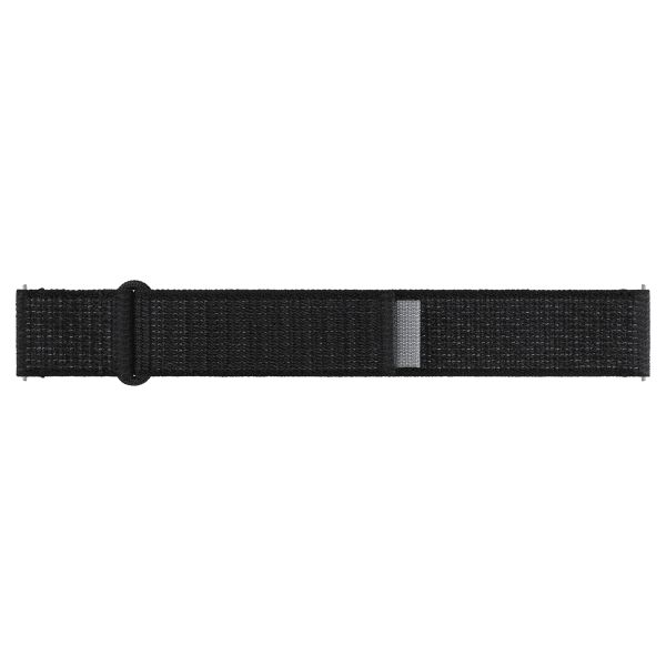 Samsung Bracelet Original Feather Fabric Slim Samsung Galaxy Watch 4 / 5 / 6 / 7 / FE (20 mm) - Taille S/M - Noir