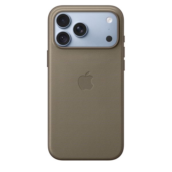 Apple Coque TechWoven avec MagSafe Apple iPhone 18 Pro Max - Taupe