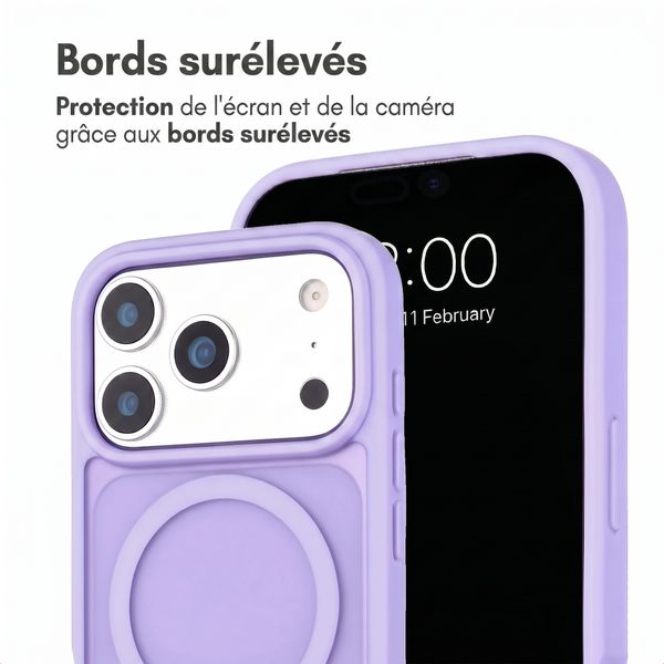 imoshion Coque Color Guard avec MagSafe Apple iPhone 18 Pro / 17 Pro - Lilas